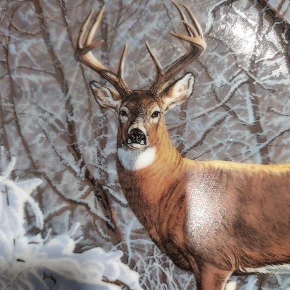 3 for $35 "Winter Whitetail" Bruce Miller Friends Of The Forest Danbury Mint - Picture 2 of 6